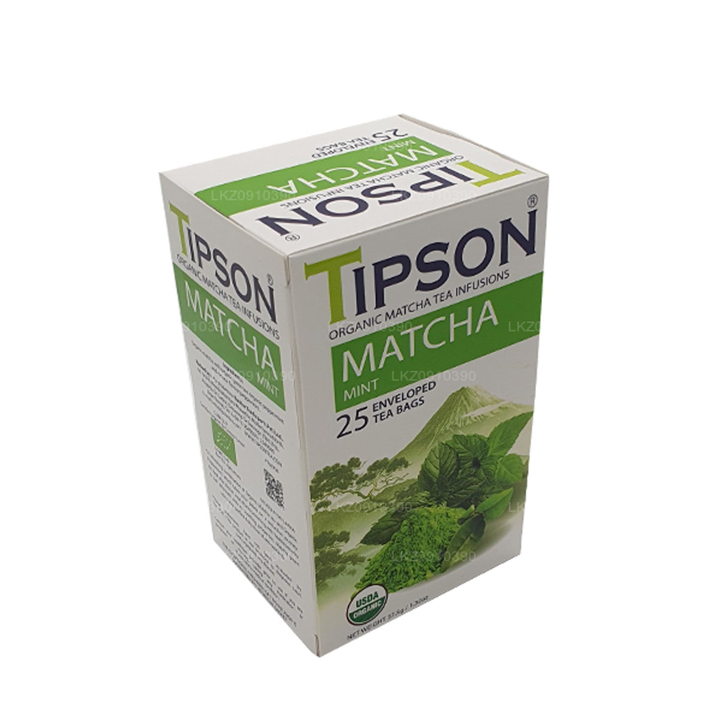 Tipson Tea Organic Matcha and Mint (37.5g)