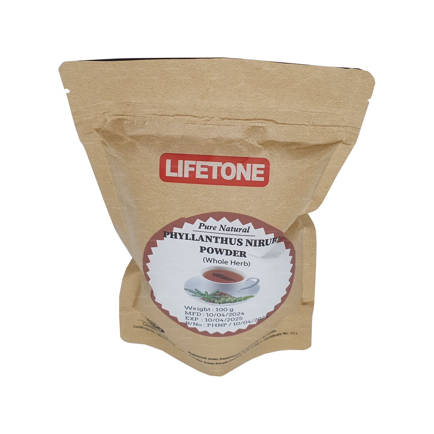 Lifetone Phylanthus Niruri  Powder (100g)