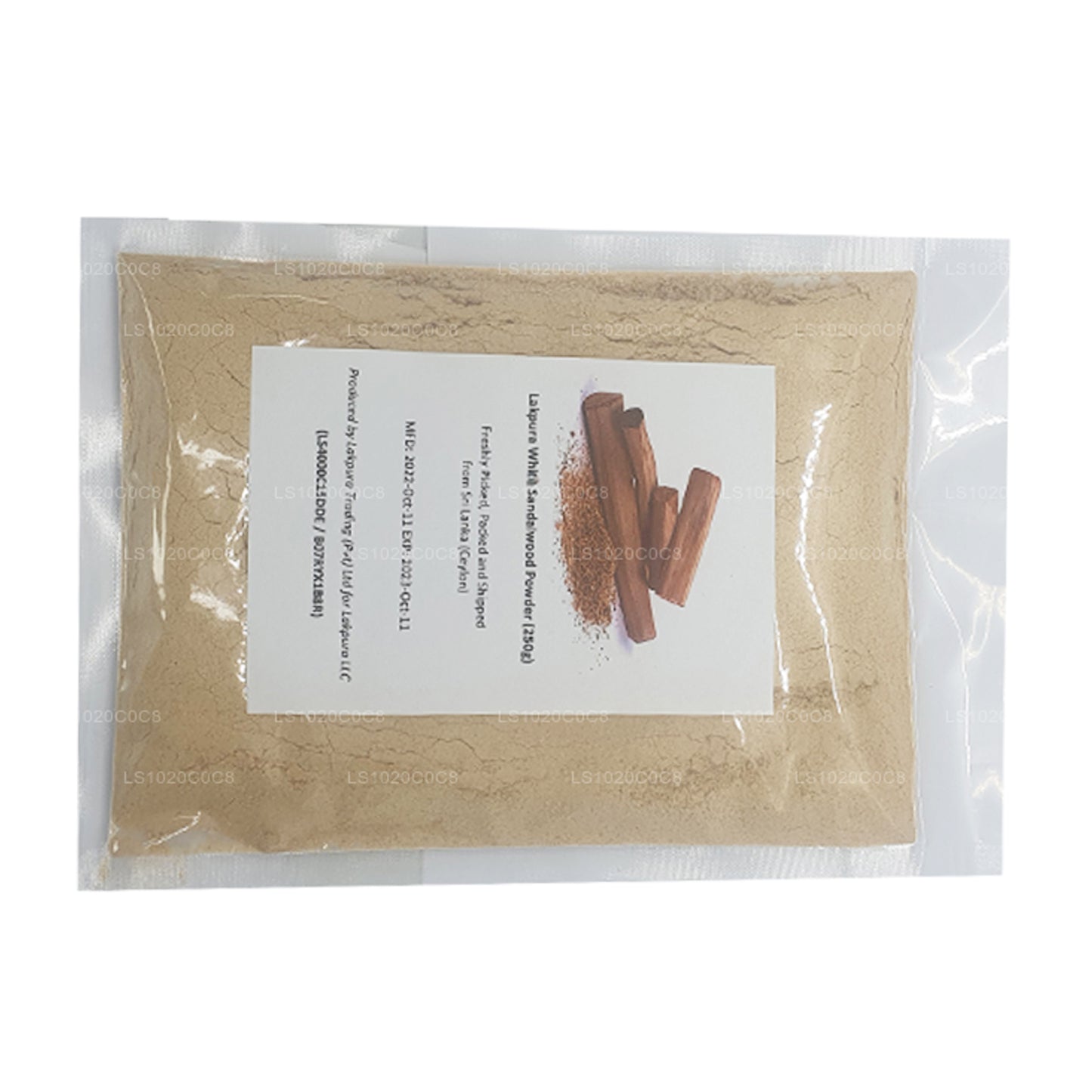 Lakpura White Sandalwood Powder (250g)