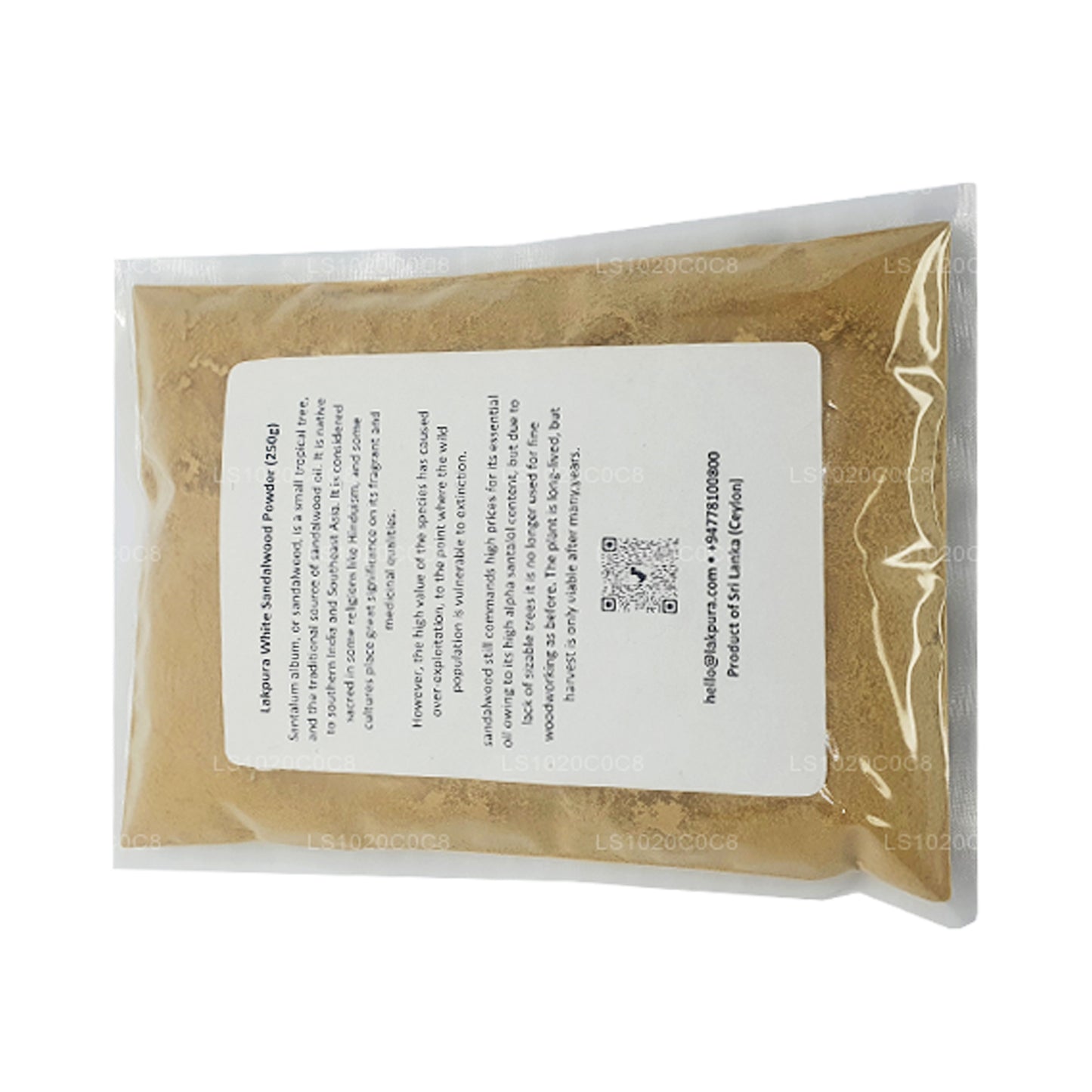 Lakpura White Sandalwood Powder