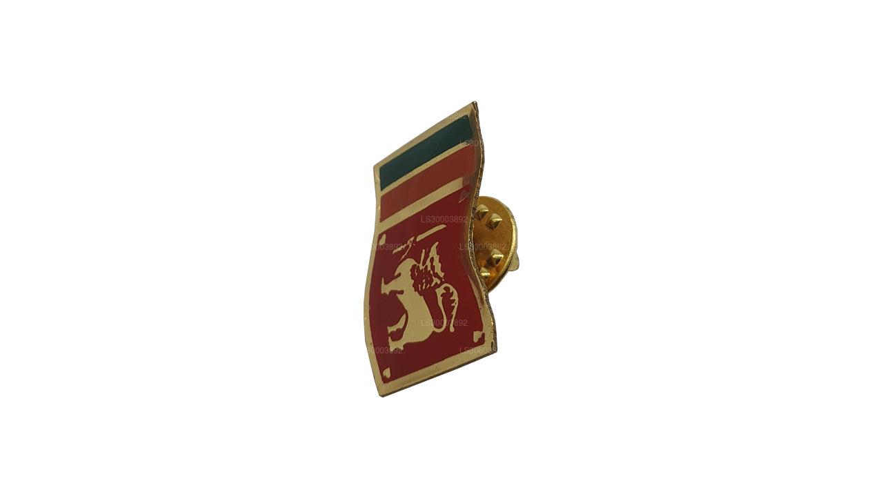 Sri Lankan National Flag Lapel Pin (Design B)