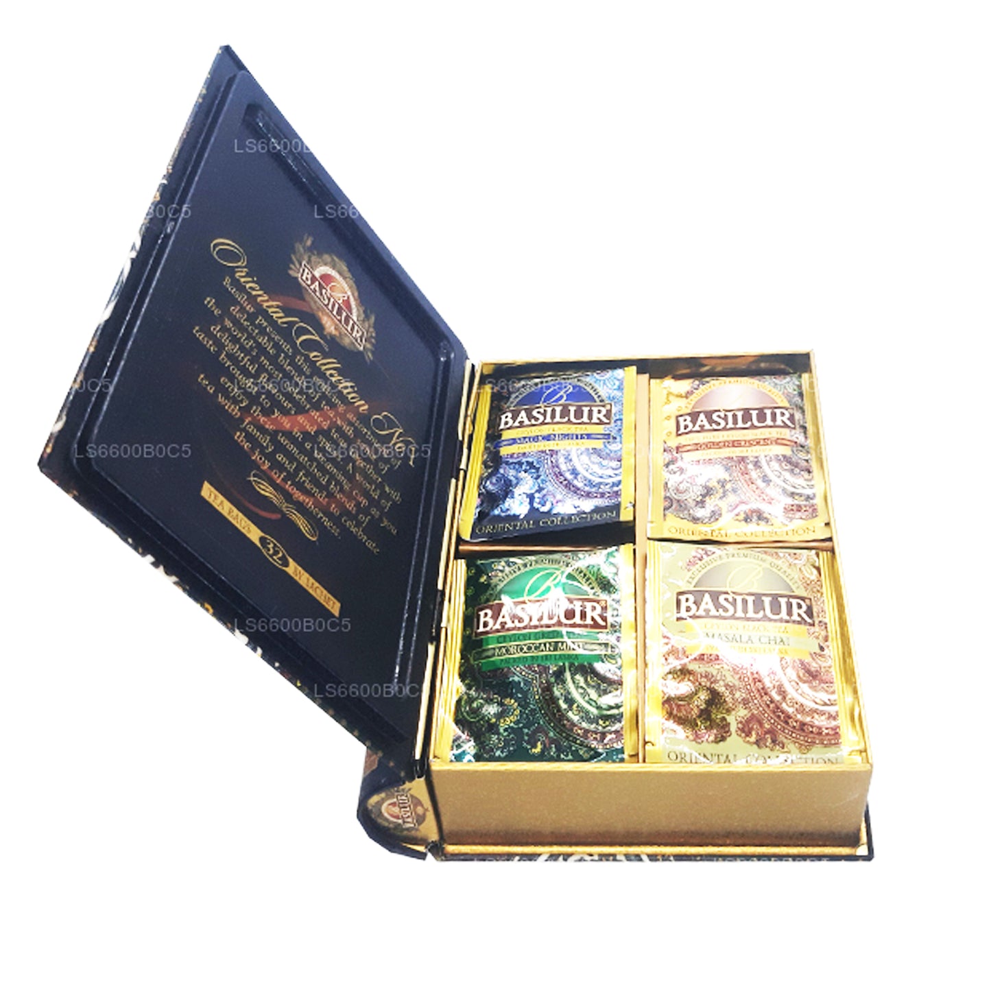 Basilur Oriental Collection Tea book Vol 1 (60g) 32 Tea Bags