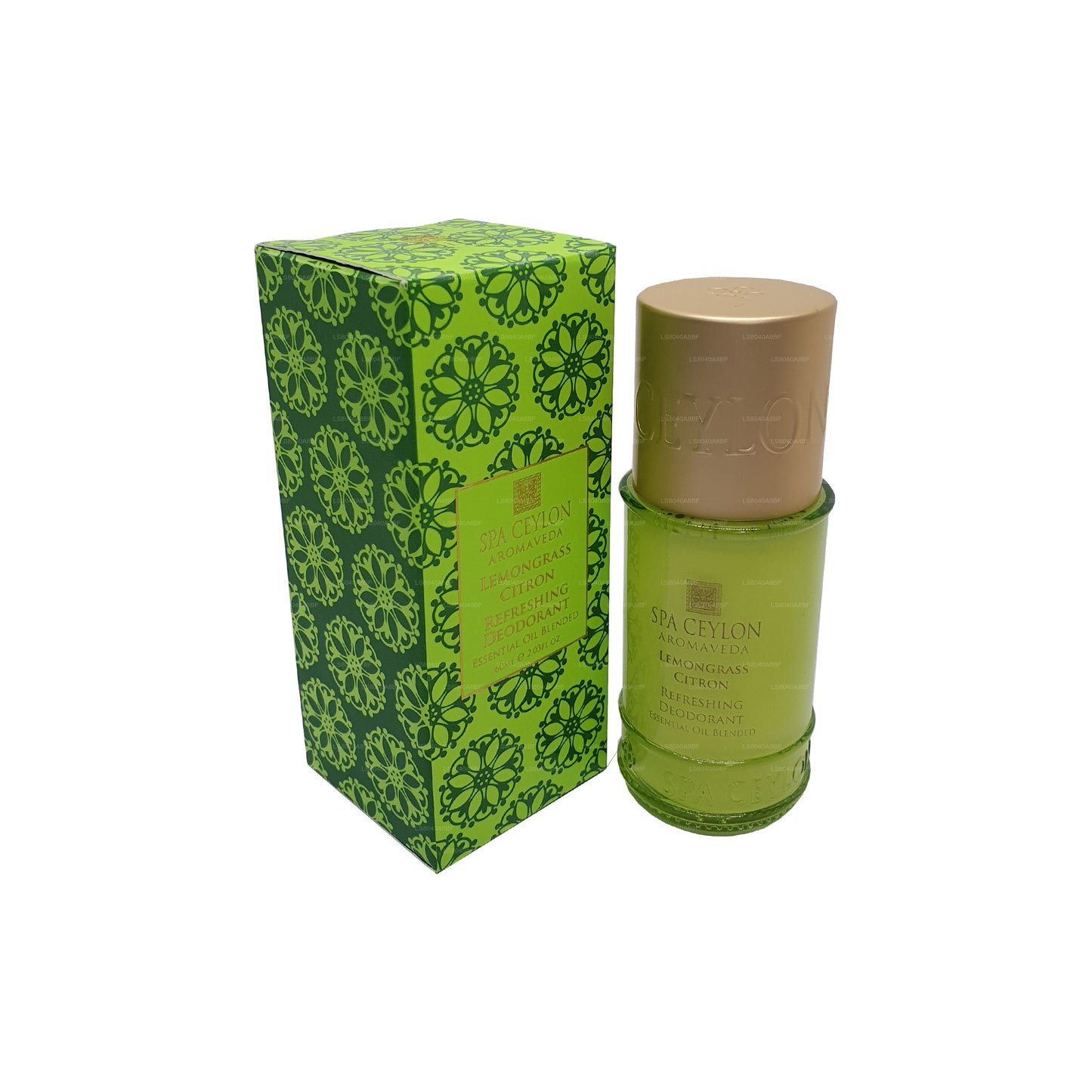 Spa Ceylon Lemongrass Citron Refreshing Deodorant (60ml)