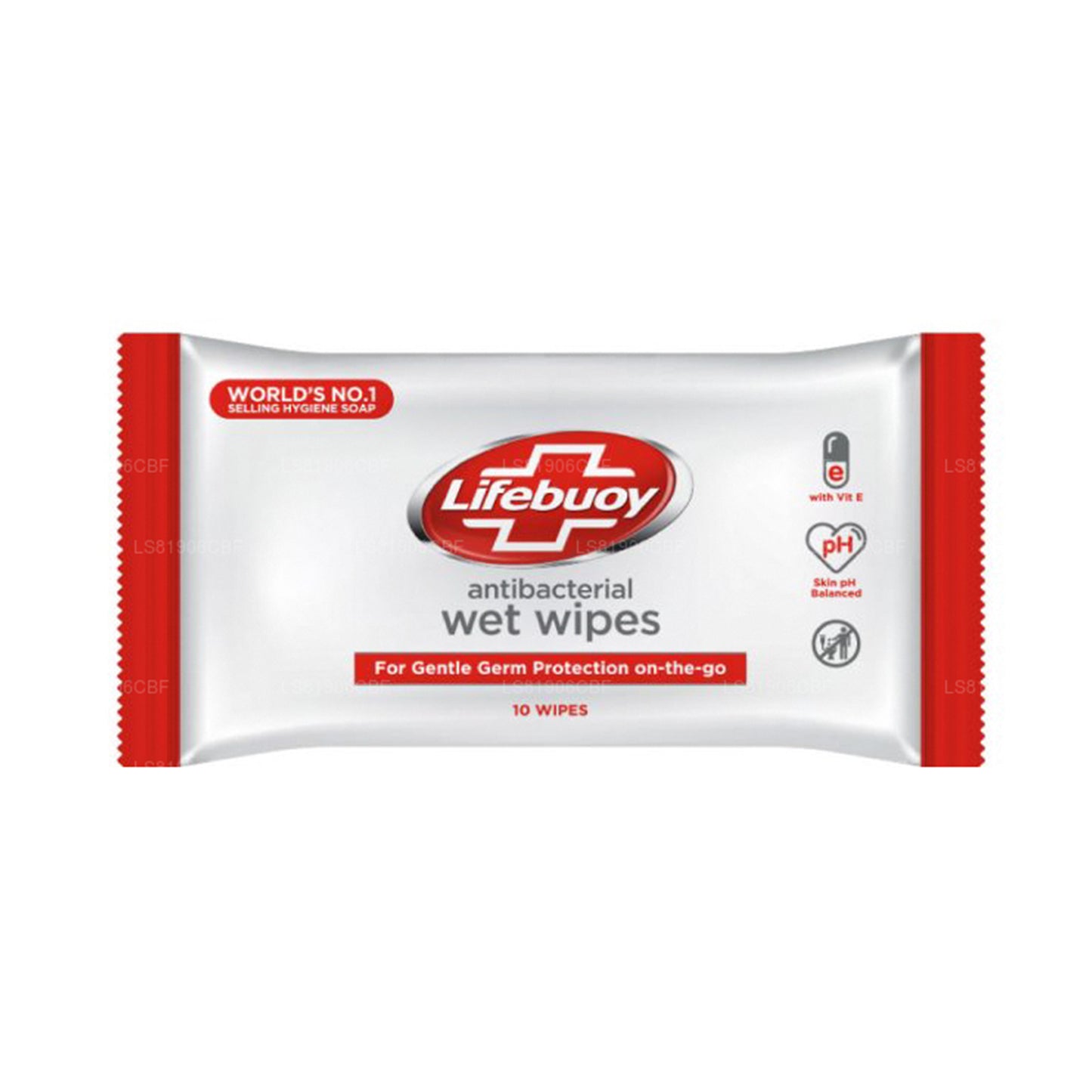 Lifebuoy Antibacterial Wet Wipes (10Pc)