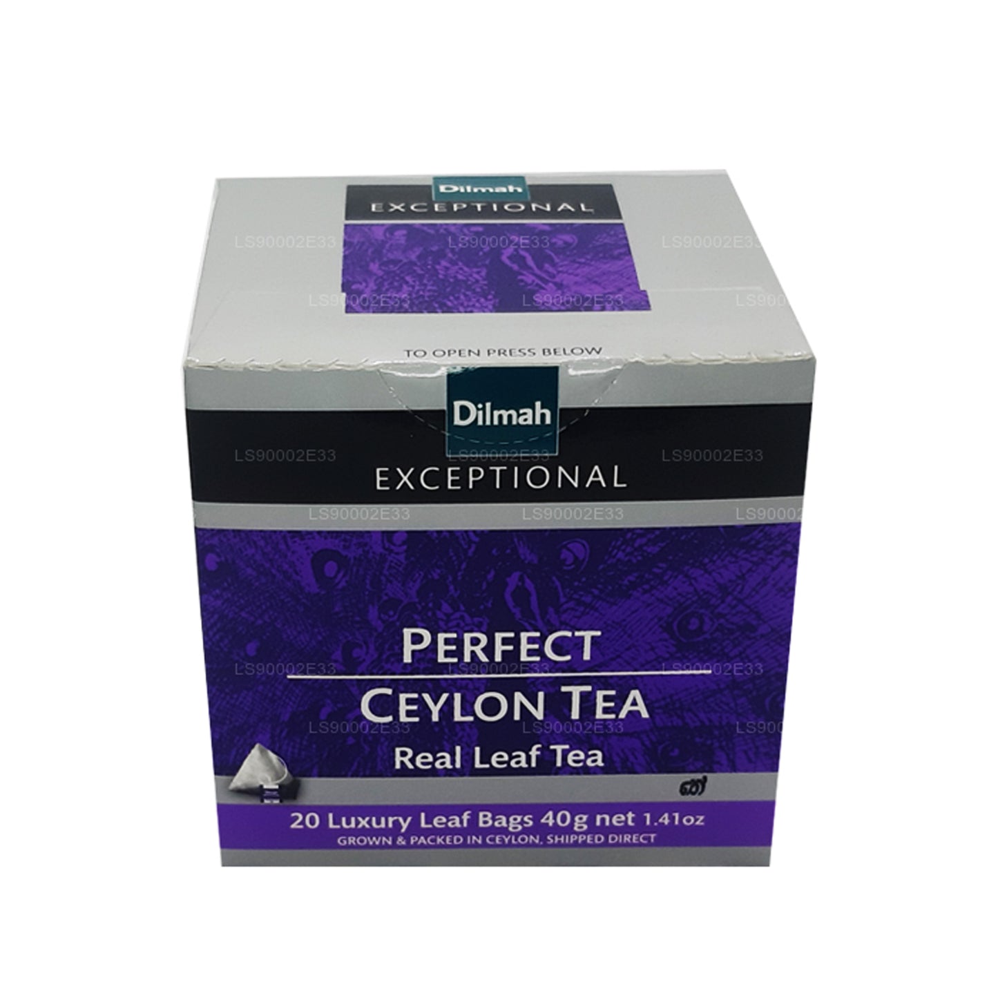 Dilmah Exceptional Perfect Ceylon Real Leaf Tea (40g) 20 Tag Bags