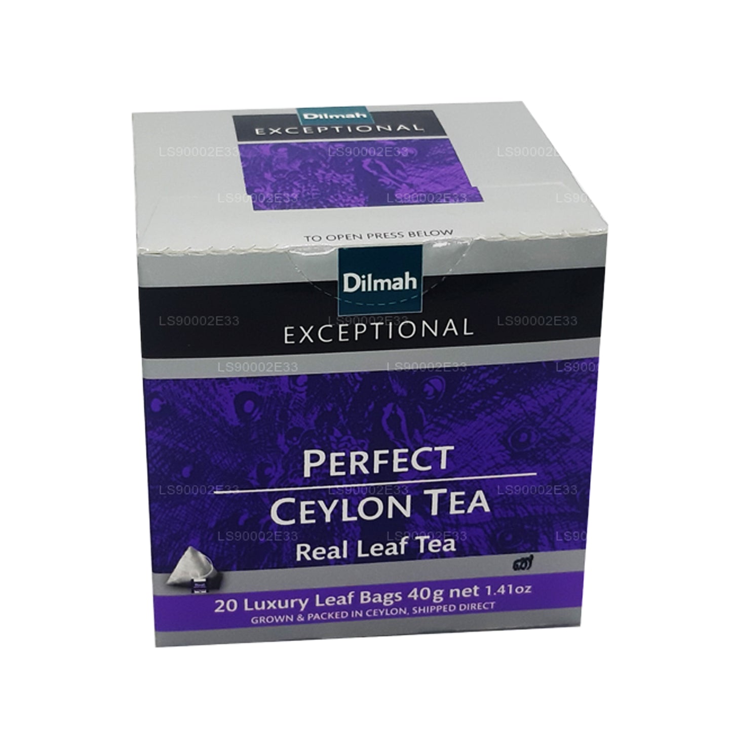 Dilmah Exceptional Perfect Ceylon Real Leaf Tea (40g) 20 Tag Bags