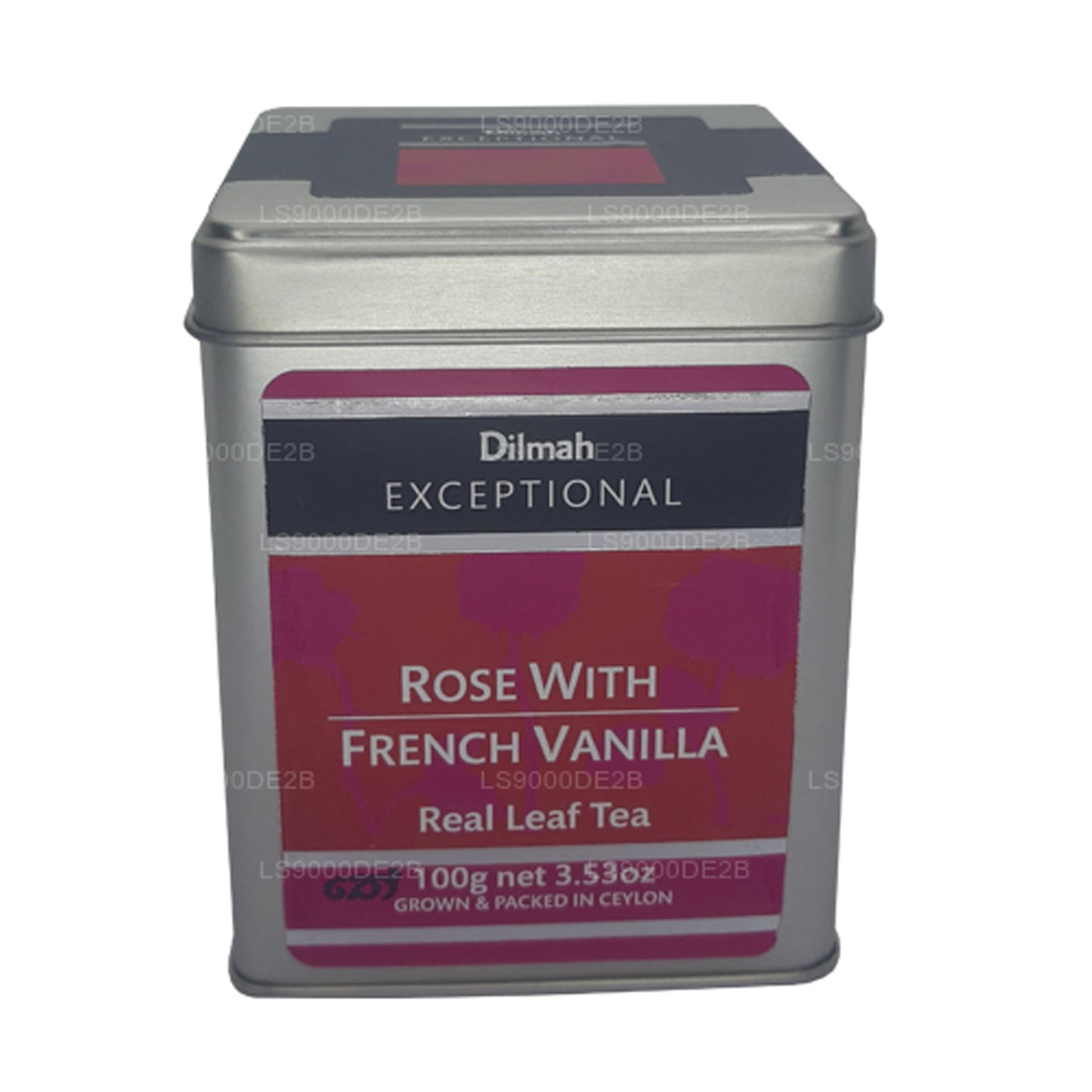 Dilmah Exceptional Rose with French Vanilla Leaf Tea (100g)