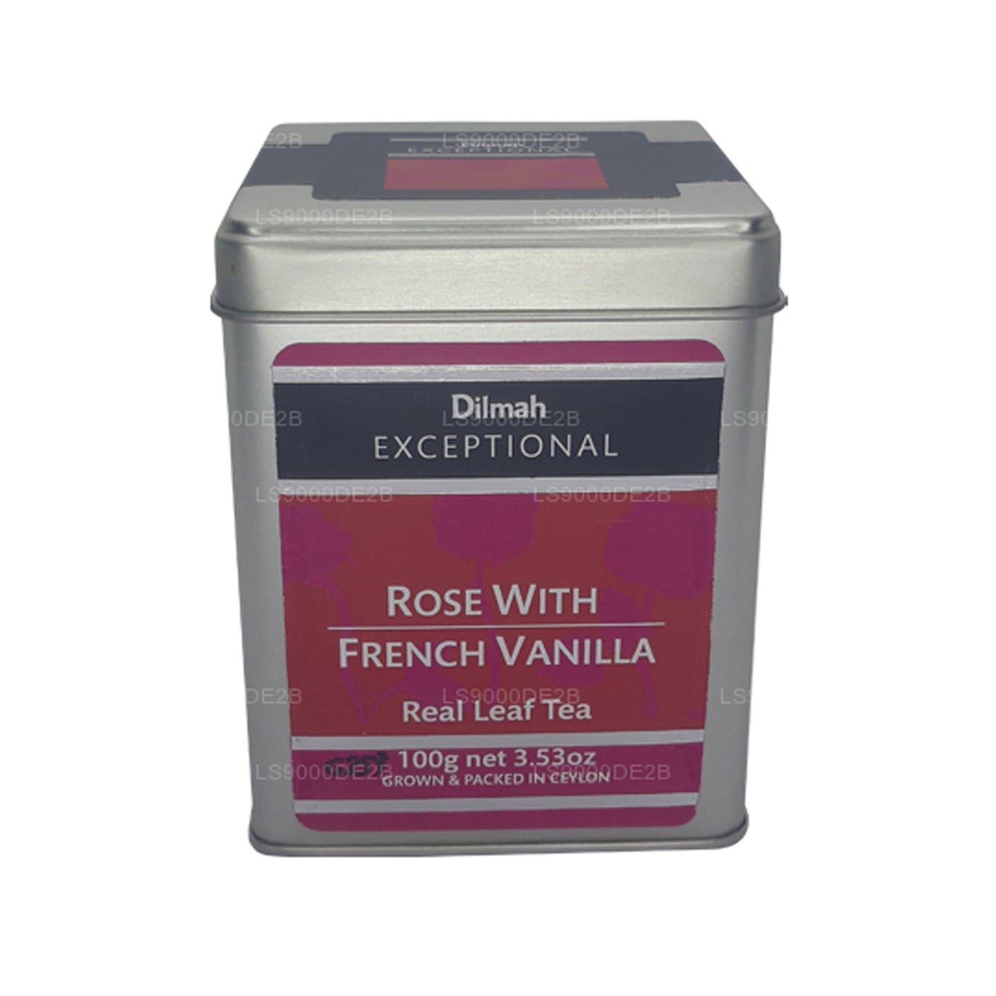 Dilmah Exceptional Rose with French Vanilla Leaf Tea (100g)