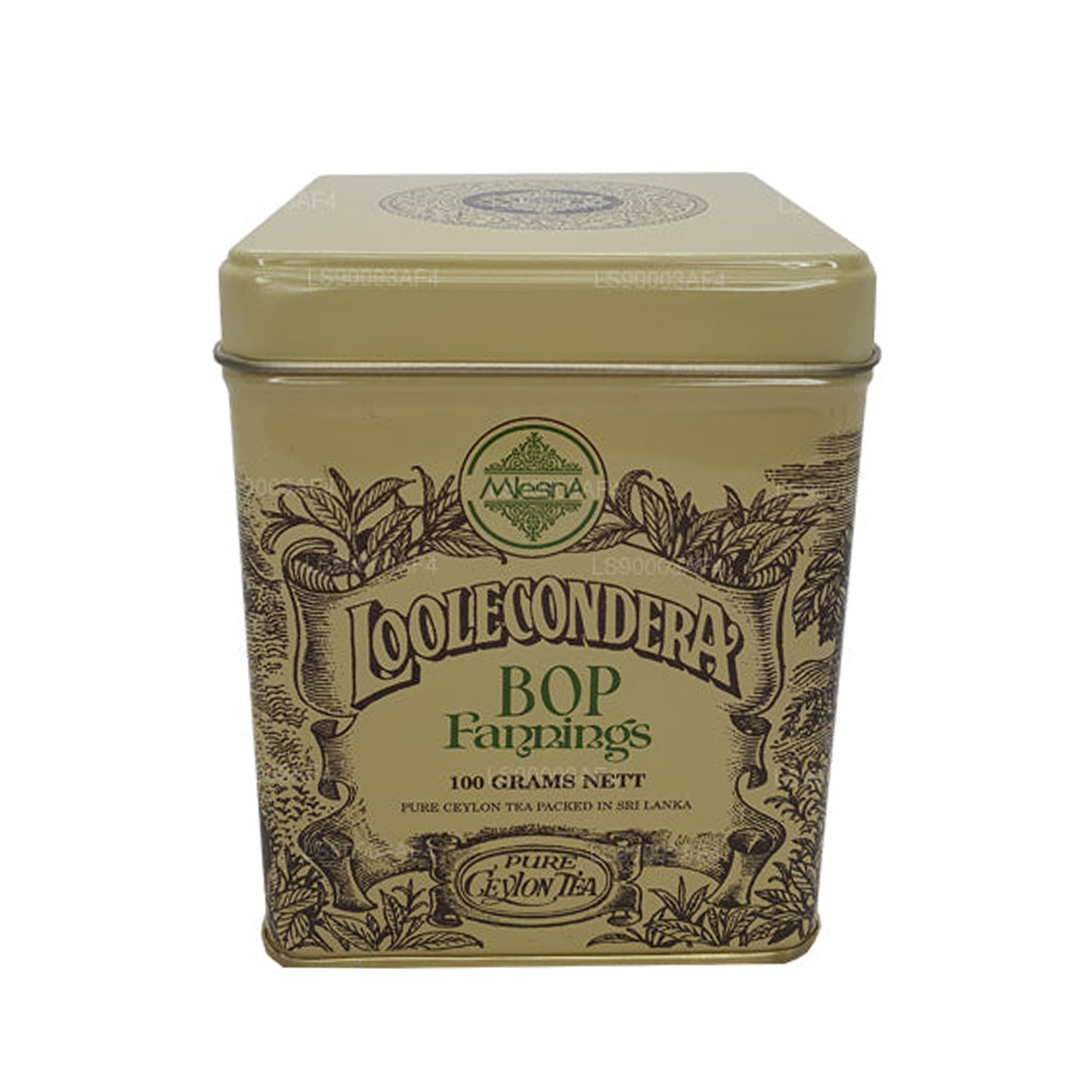 Mlesna Loolecondera BOP Fannings Tea Caddy