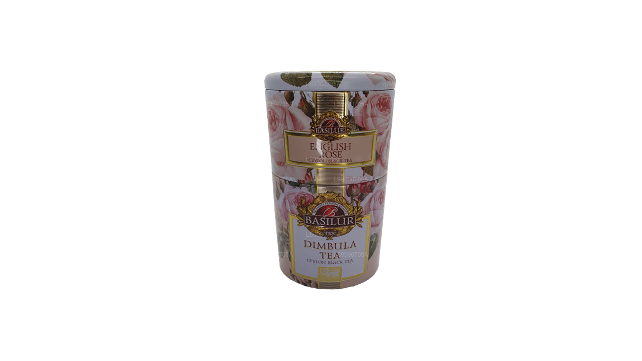 Basilur Fruits and Flowers "English Rose" Dimbula (100g) Caddy