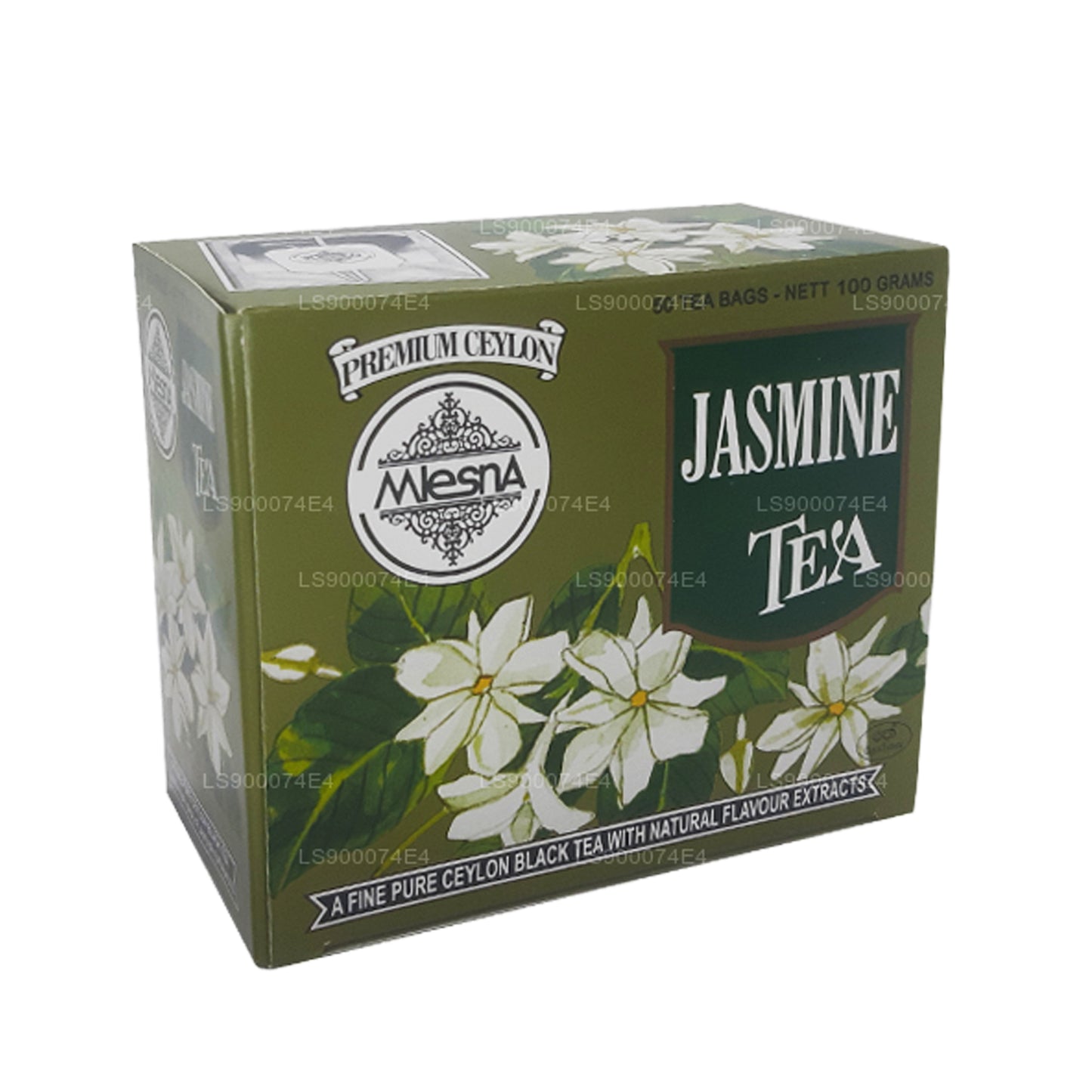 Mlesna Jasmine Black Tea (100g) 50 Tea Bags