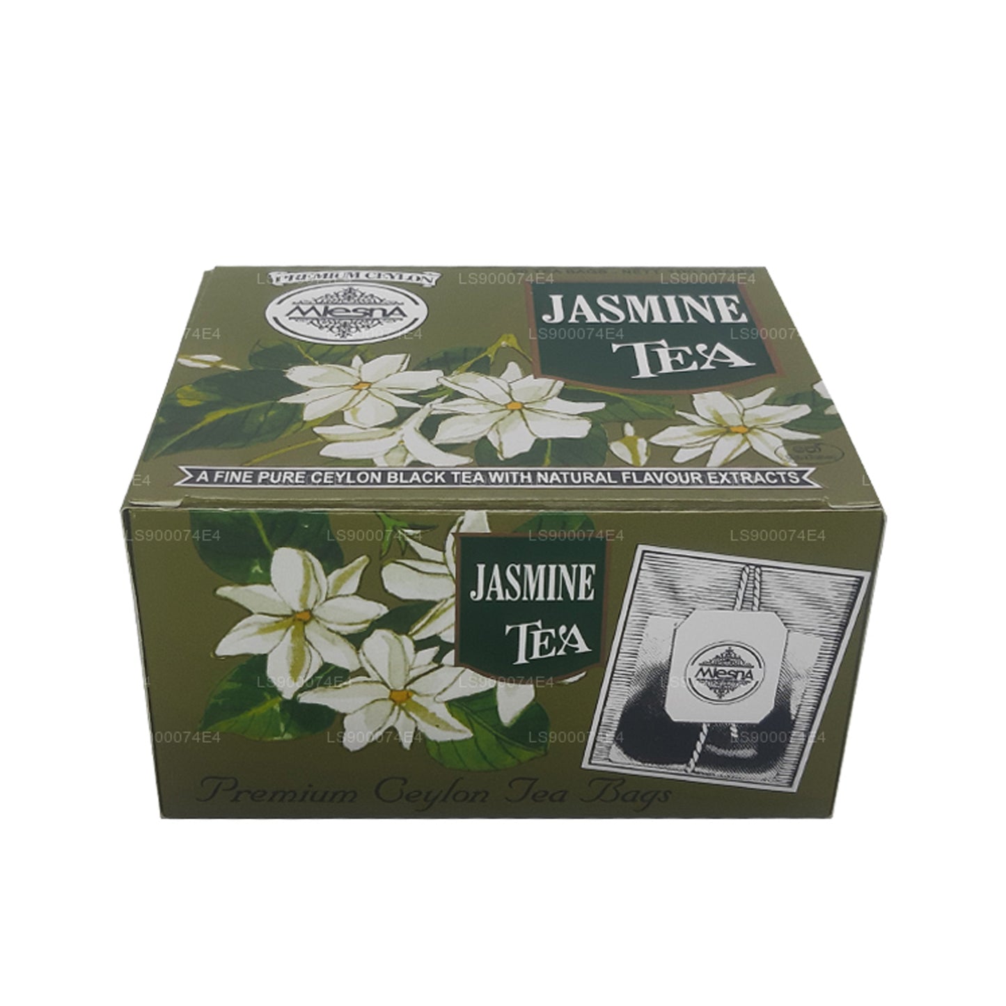 Mlesna Jasmine Black Tea (100g) 50 Tea Bags