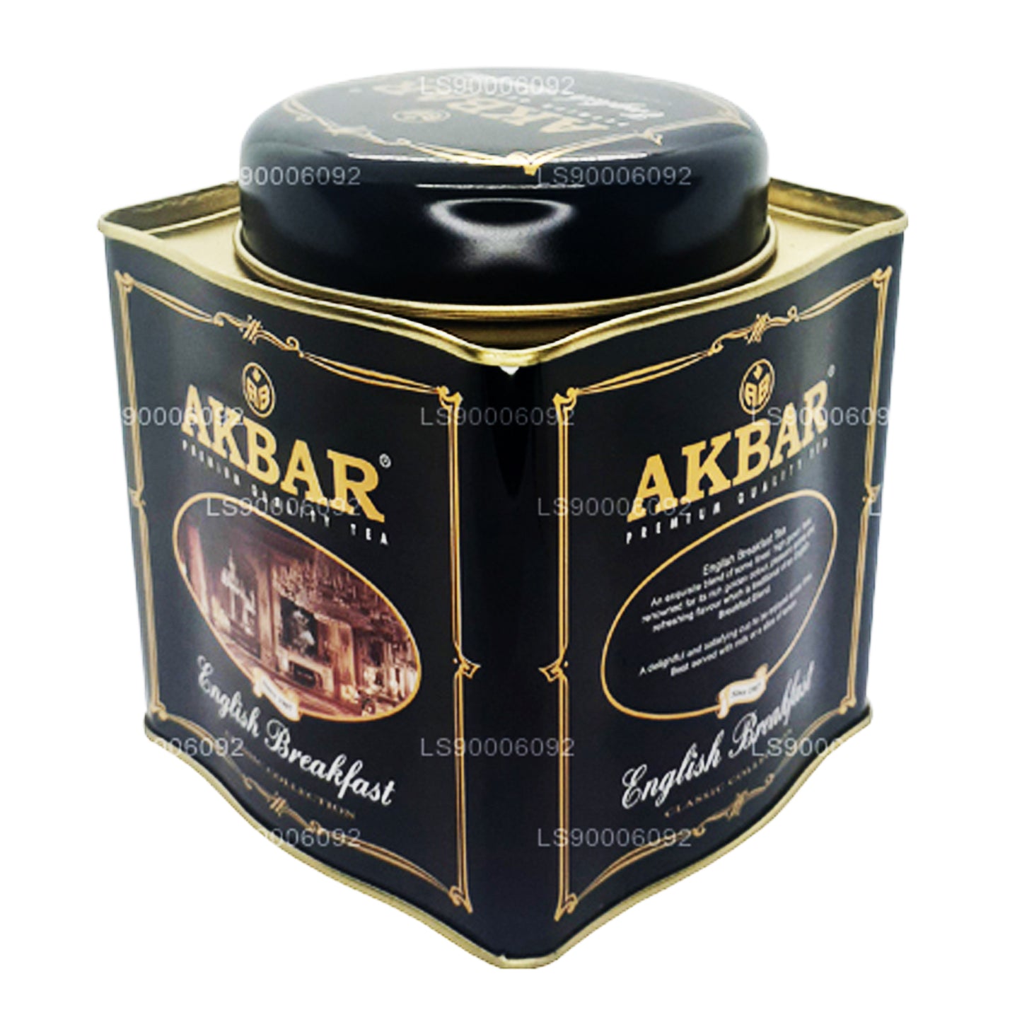 Akbar Classic English Breakfast Leaf Tea (250g) Tin