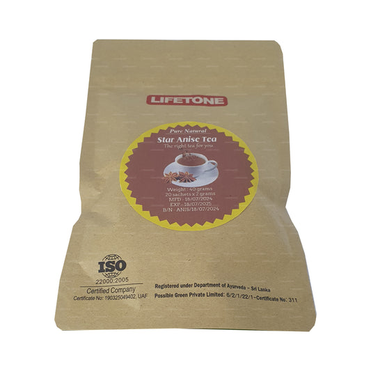 Lifetone Star Anise Tea (40g)