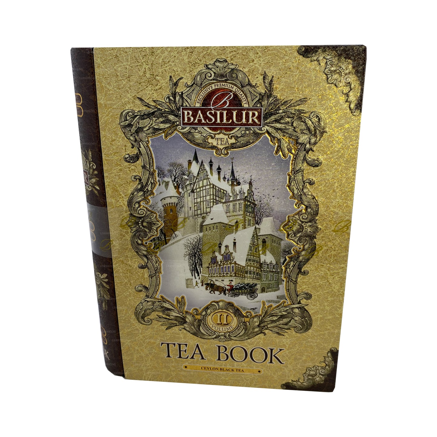 Basilur Tea Book Volume II Gold (100g) Caddy