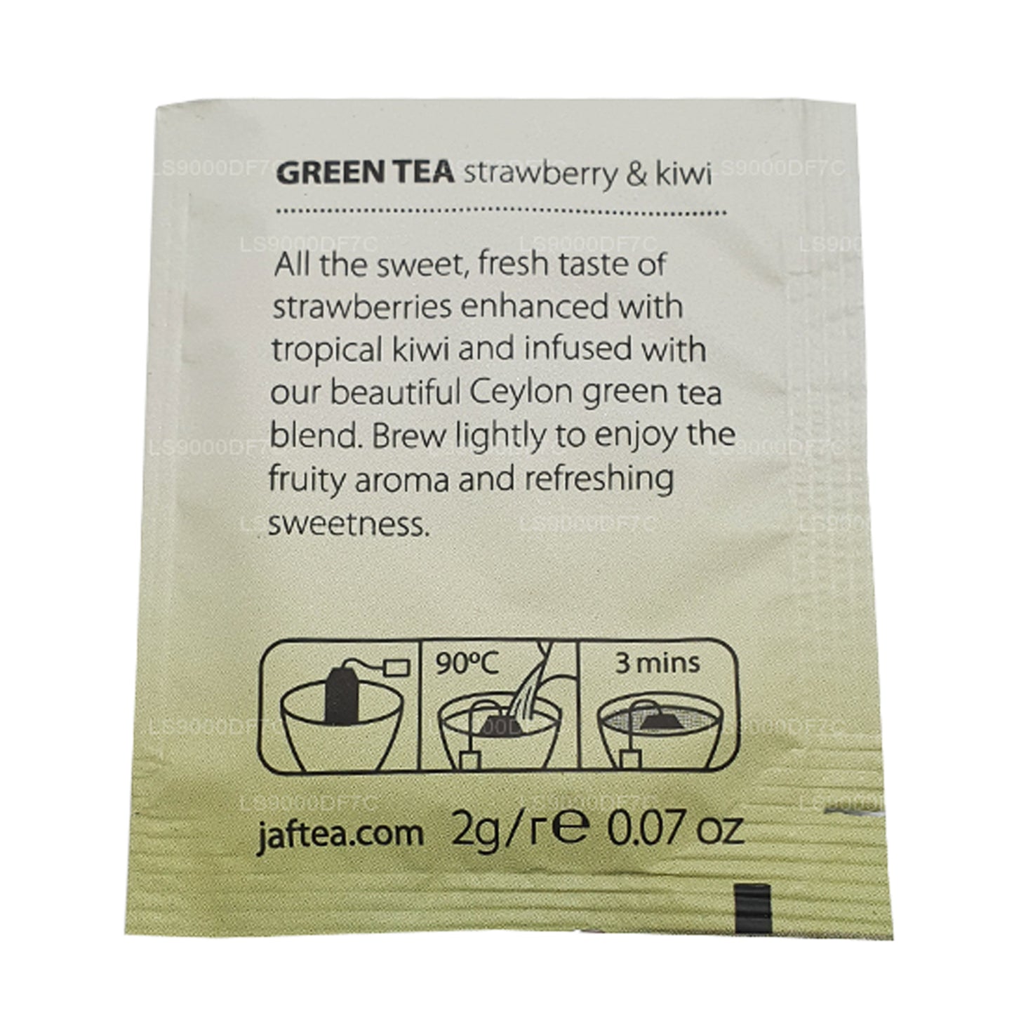 Jaf Tea Pure Teas and Infusions Foil Envelop Tea Bags (145g)