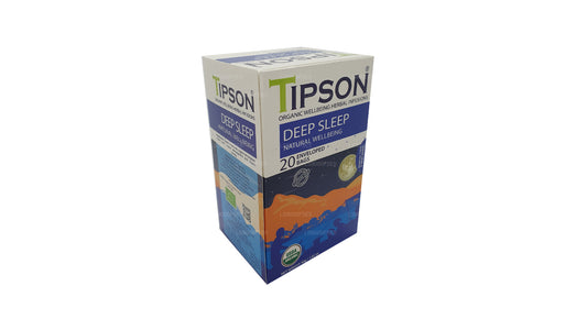 Tipson Organic Deep Sleep Natural Wellbeing 20 Enveloped Bags (30g)