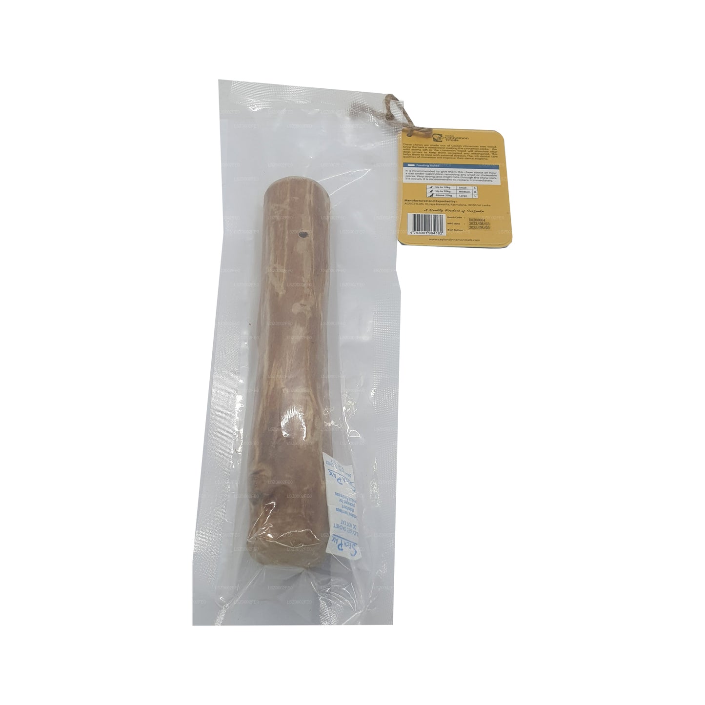 Ceylon Cinnamon Trails Cinnamon Wood Dog Chew