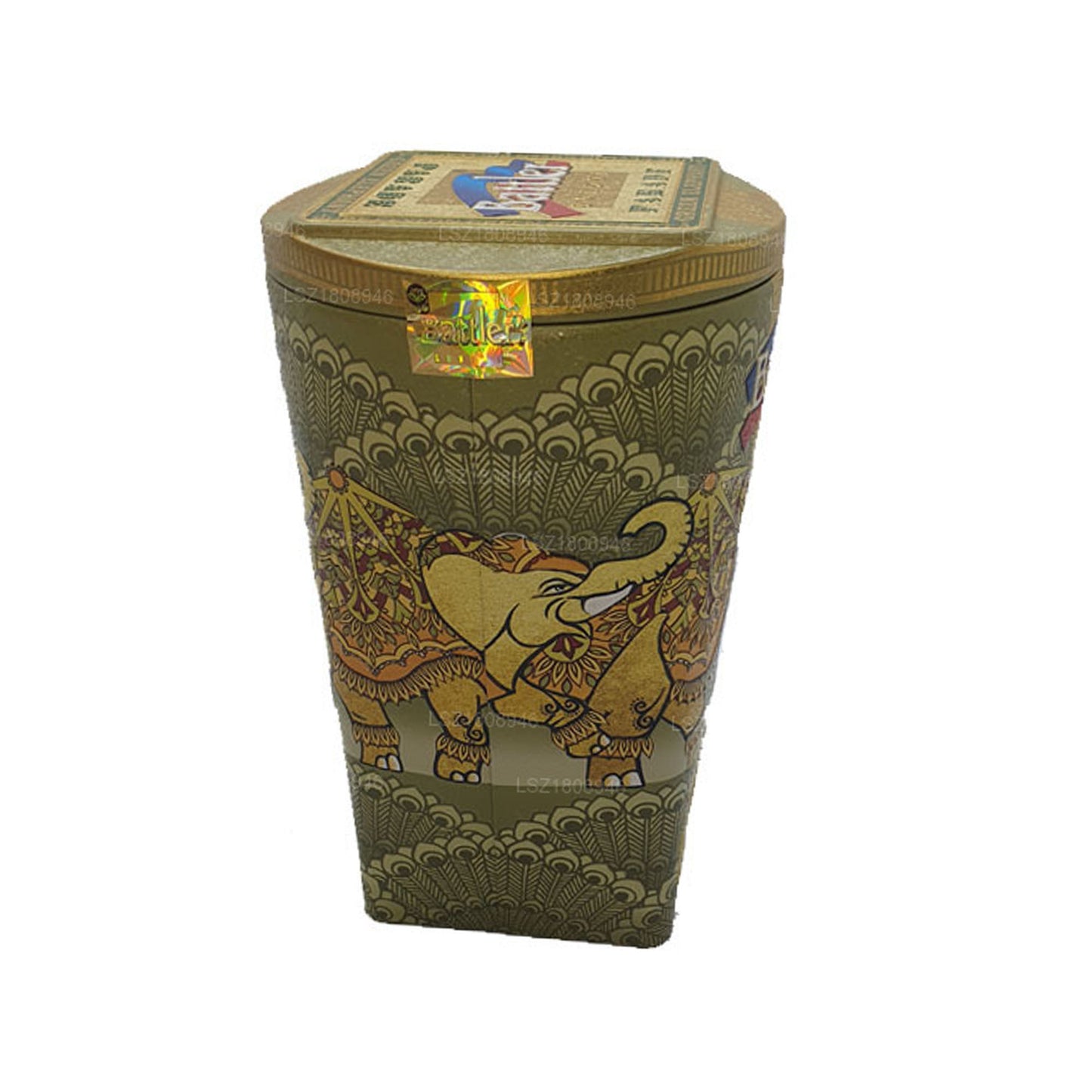 Battler Parade Green Elephant (100g) Tin Caddy