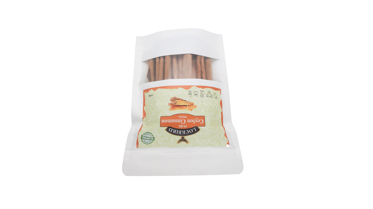 Lockbird Pure Ceylon Cinnamon Sticks (100g)