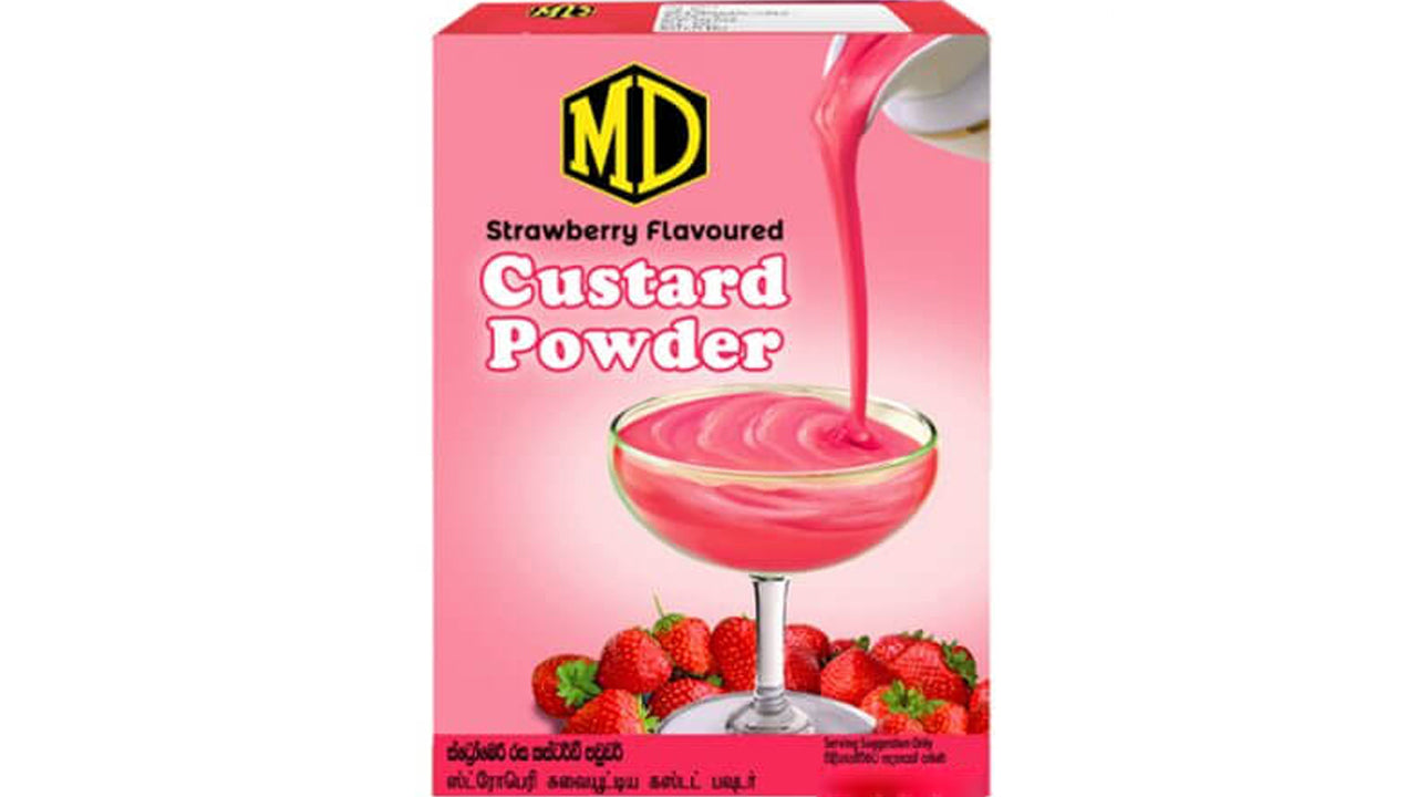 MD Strawberry Custard Powder (250g)