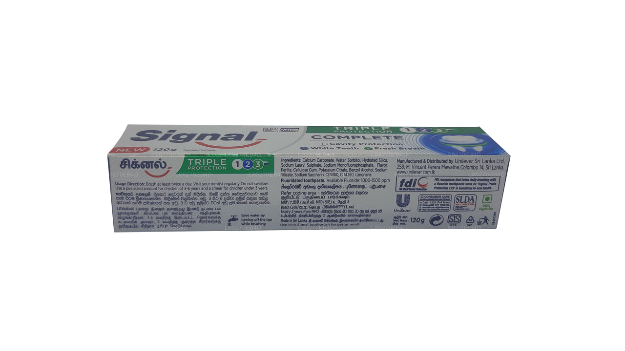 Signal Triple Protection Toothpaste (120g)