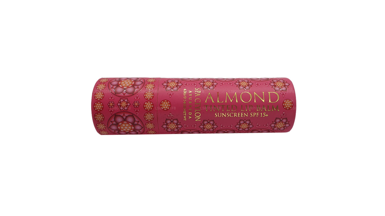 Spa Ceylon Almond Tinted Lip Balm (4g) Hibscus SPF 15+