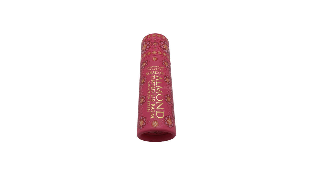 Spa Ceylon Almond Tinted Lip Balm (4g) Hibscus SPF 15+