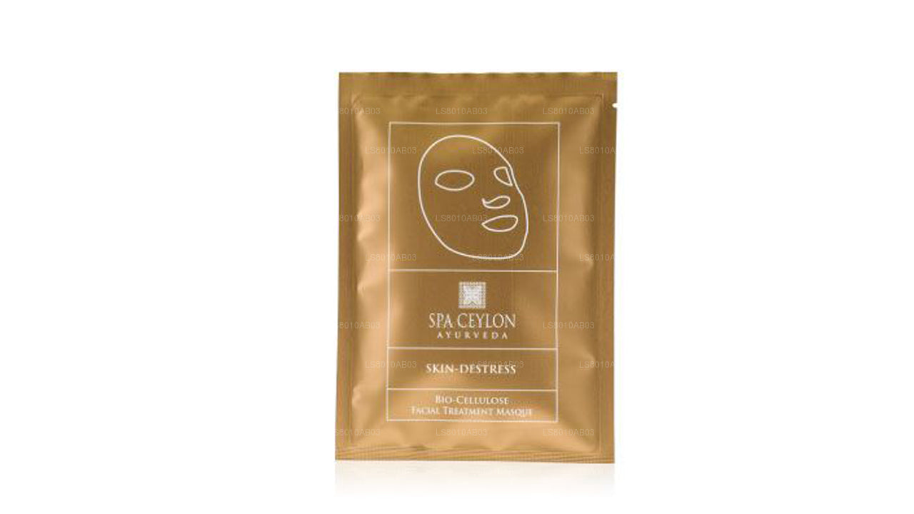 Spa Ceylon Skin De-Stress Bio Cellulose Facial Treatment Masque