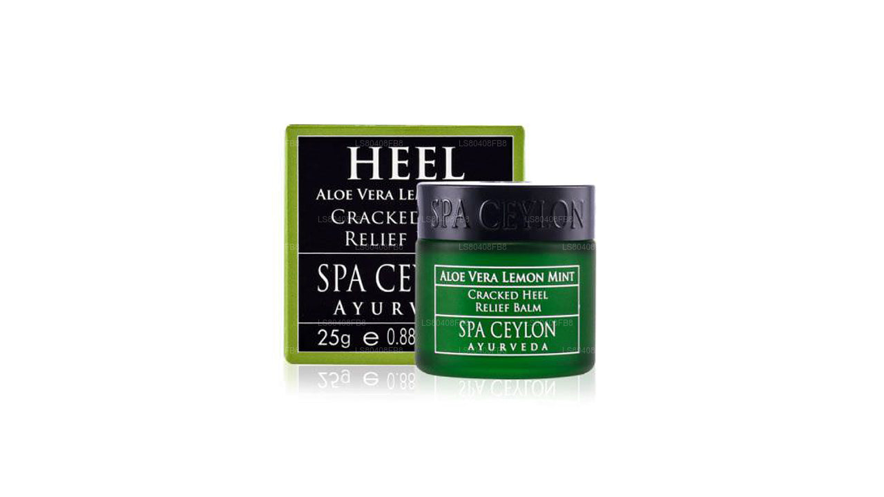 Spa Ceylon Aloe Vera Lemon Mint Cracked Heel Relief Balm (25g)