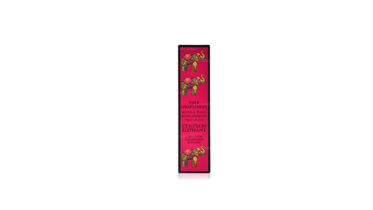 Spa Ceylon Ceylon Elephant Pink Grapefruit Natural Twig Room Aromizer (50ml)