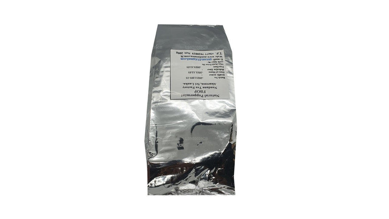 Nandana Natural Peppermint FBOP Grade Tea (200g)