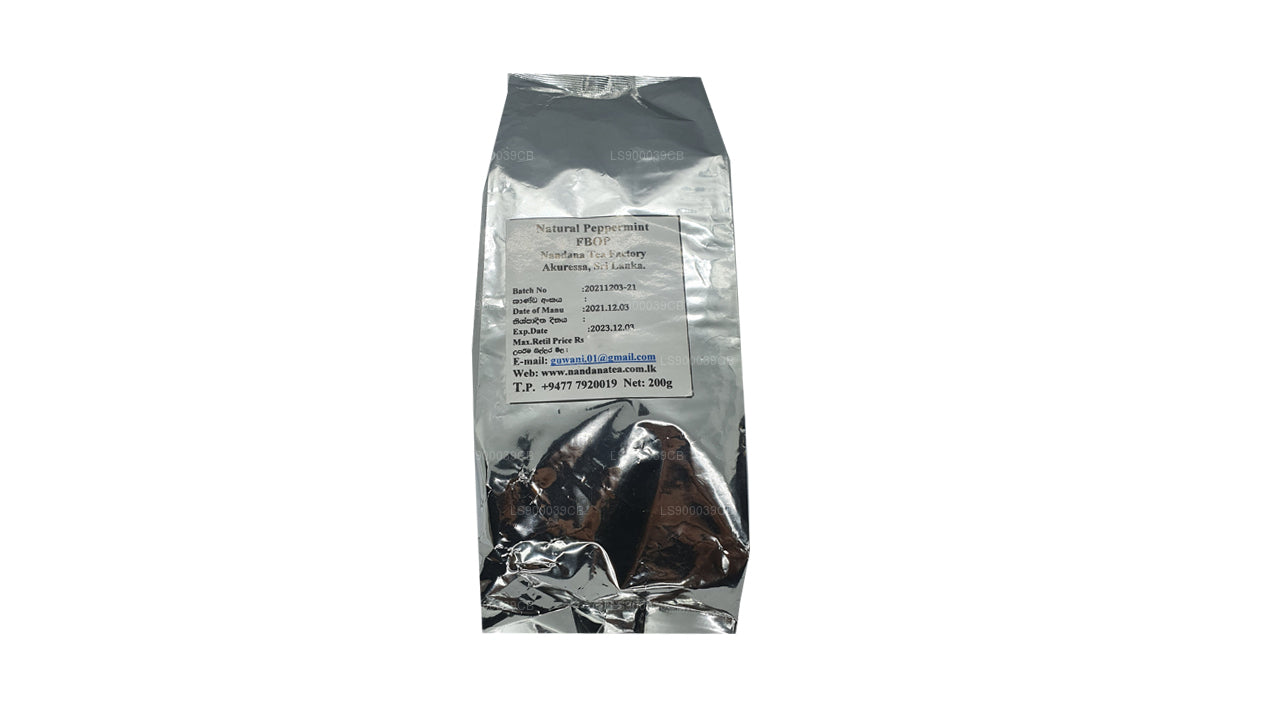 Nandana Natural Peppermint FBOP Grade Tea (200g)