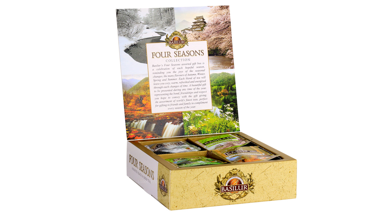 Basilur "Four Seasons Assorted" (70g) 40 Enveloped Tea Bags