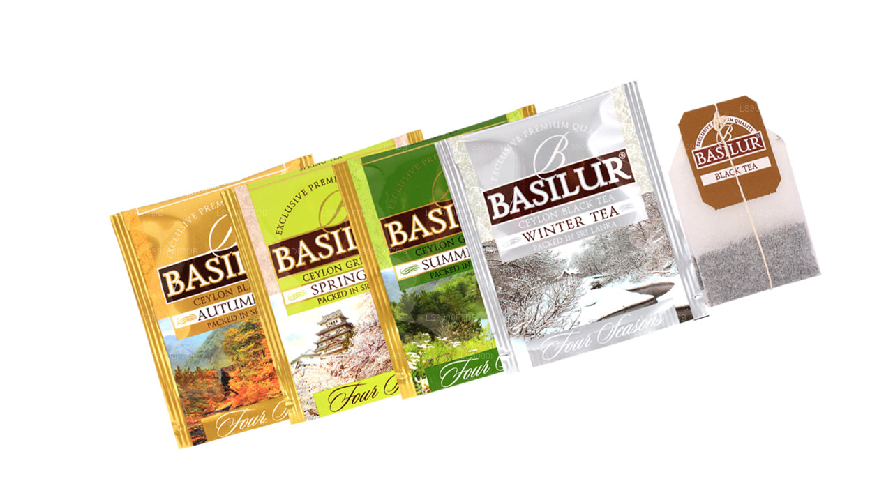 Basilur "Four Seasons Assorted" (70g) 40 Enveloped Tea Bags