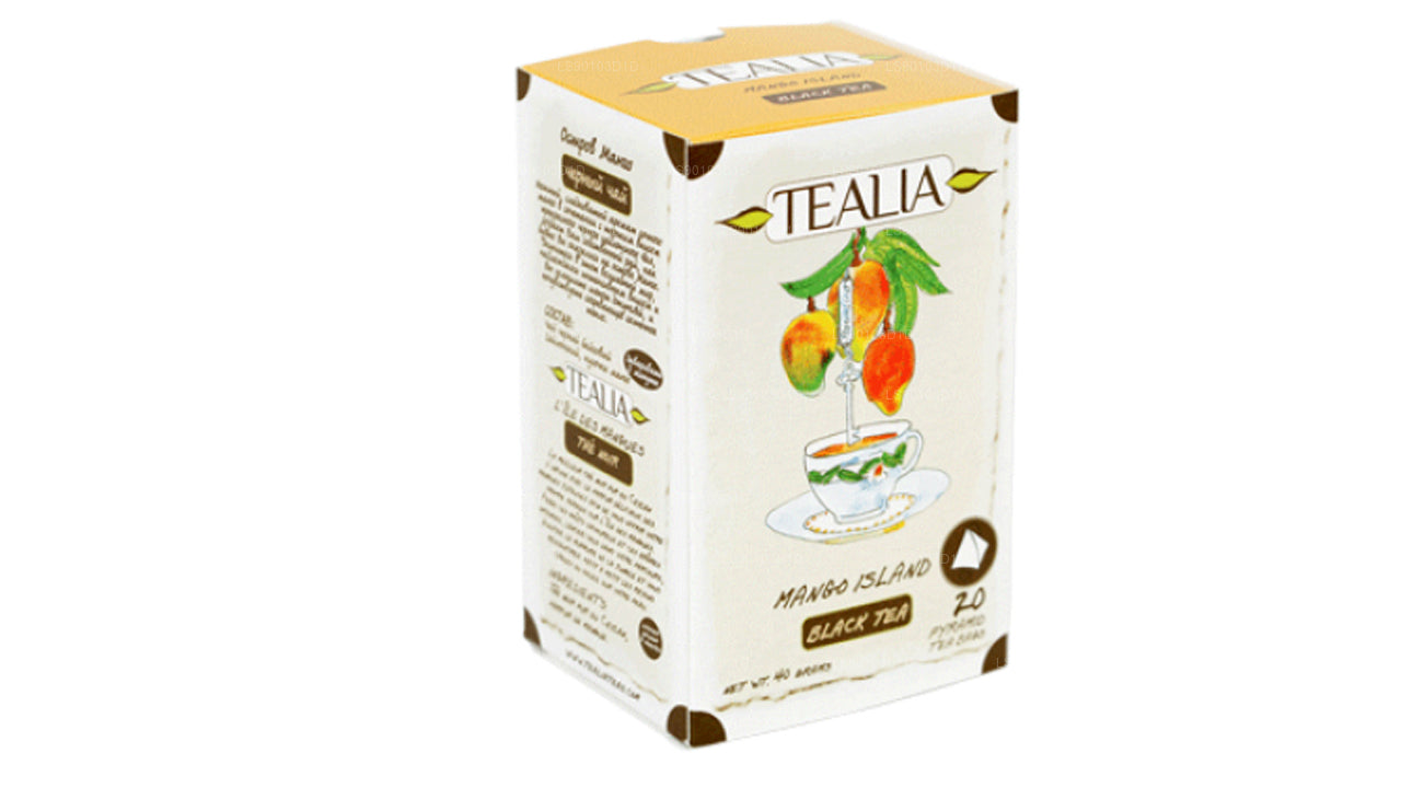 Tealia Mango Island (40g) 20 Pyramid Tea Bags