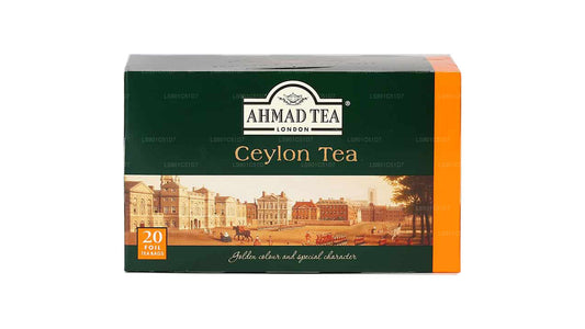 Ahmad Ceylon Tea 20 Foil Tea Bags 40g