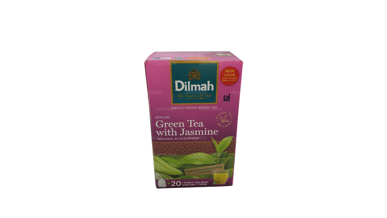 Dilmah Ceylon Green Tea with Jasmine (40g) 20 Tea Bags