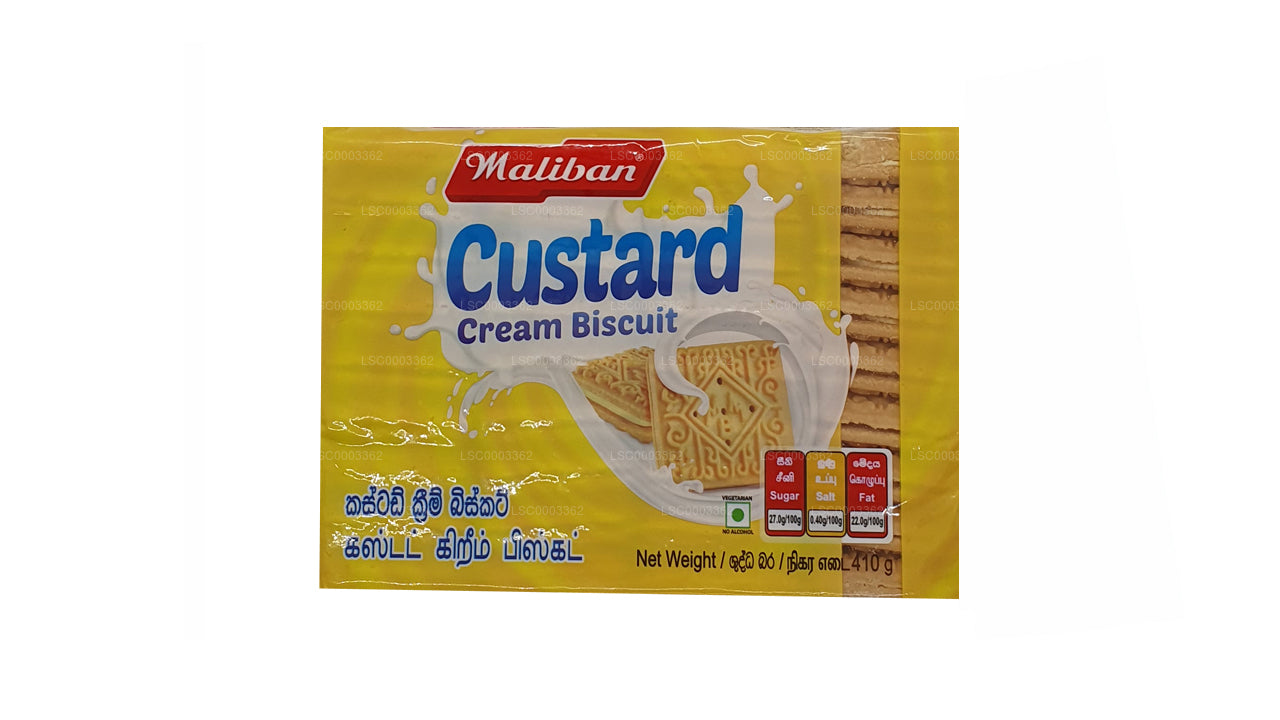 Maliban Custard Cream Sandwich Biscuit (410g)