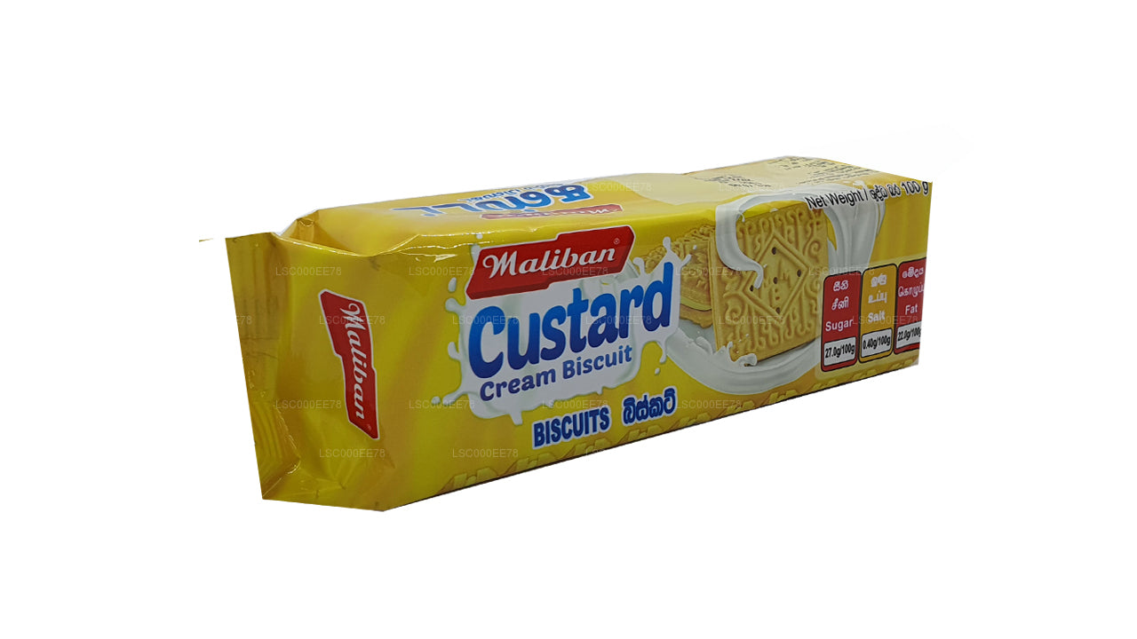 Maliban Custard Cream Sandwich Biscuit (100g)