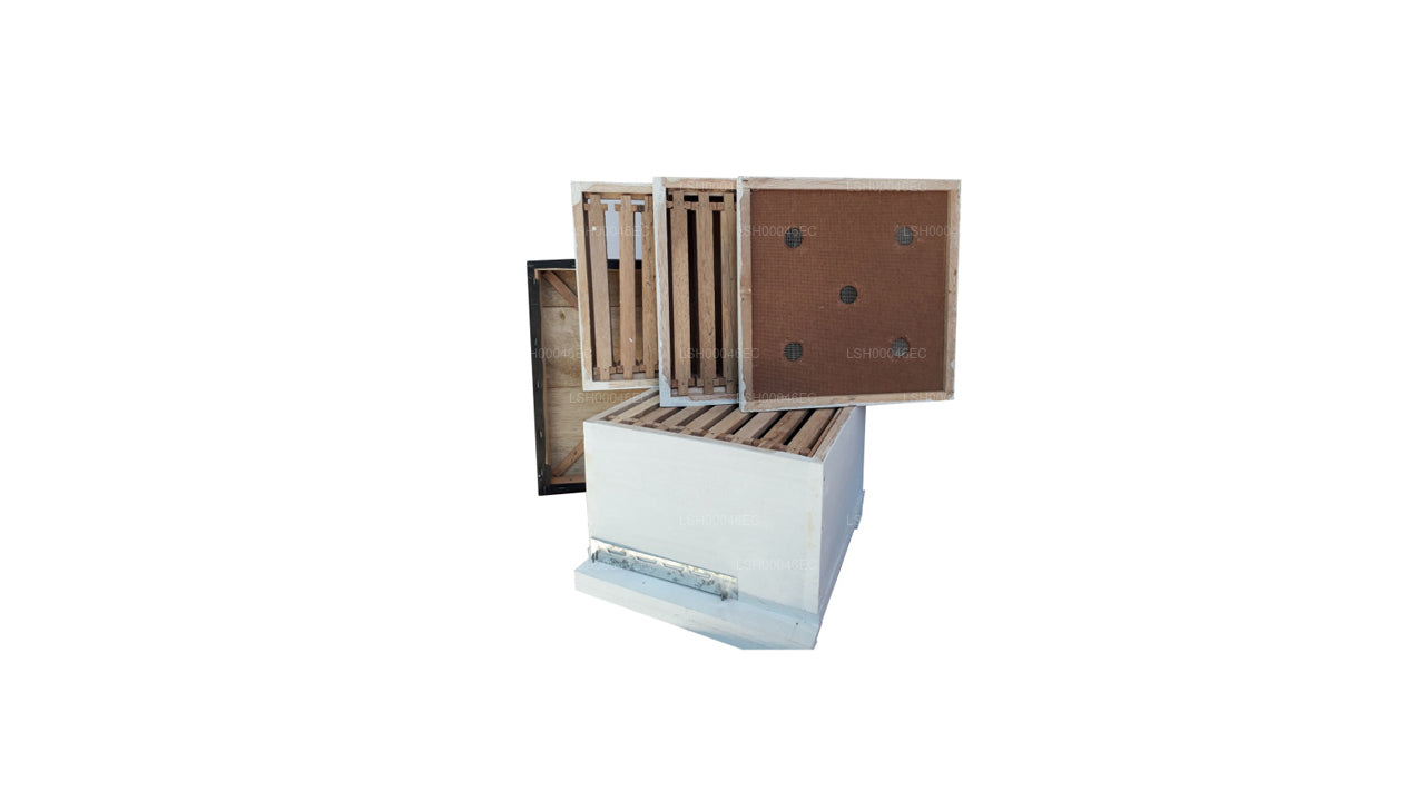 Lakpura Bee Box 8 Frame Standerd Best Quality Wooden Bee Box With All Parts
